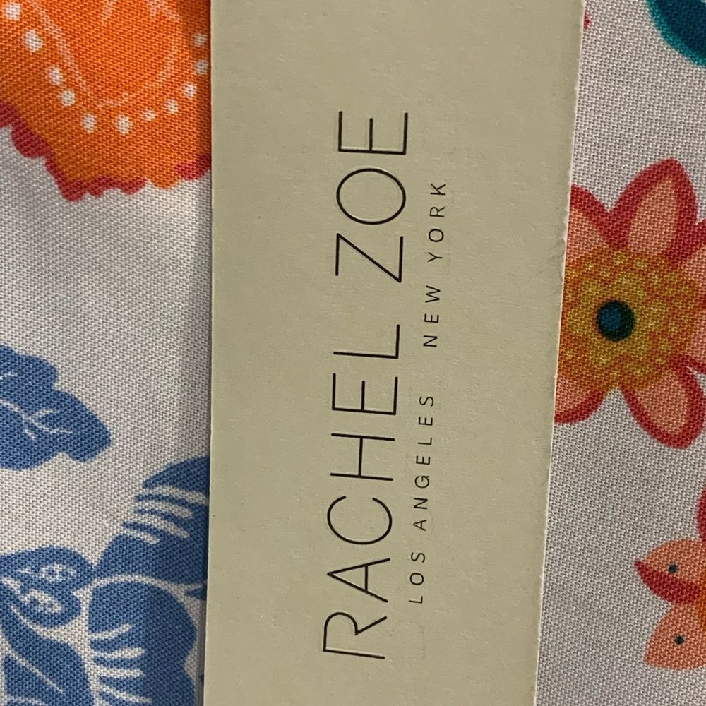 Rachel Zoe Floral Print Top - Multicolor NWT - Picture 6 of 10